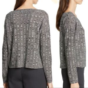 ☕️ Eileen Fisher lightweight silk & linen sweater